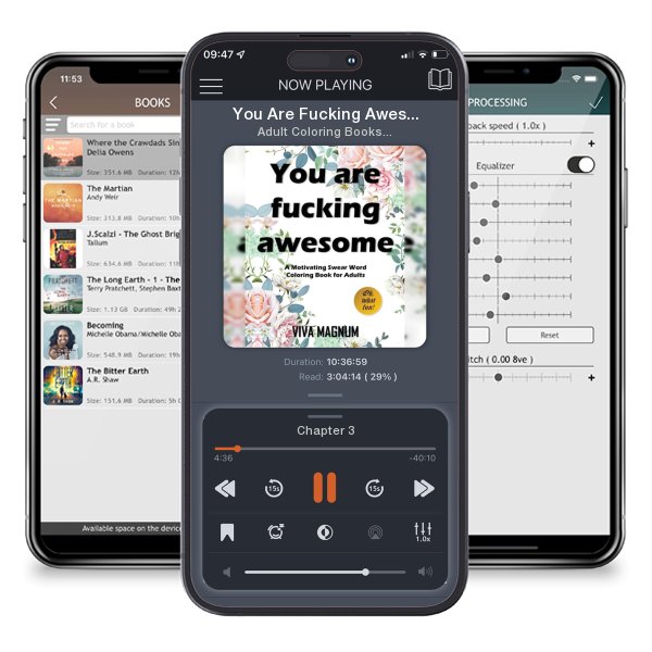 Download fo free audiobook You Are Fucking Awesome: A Motivating Swear Word Coloring... by Adult Coloring Books, Viva Magnum, et al. and listen anywhere on your iOS devices in the ListenBook app.