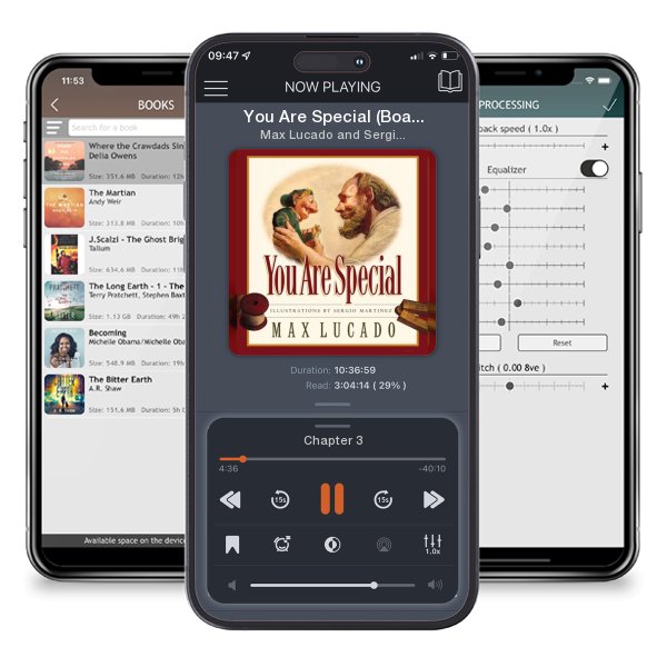 Download fo free audiobook You Are Special (Board Book): Volume 1 by Max Lucado and Sergio Martinez and listen anywhere on your iOS devices in the ListenBook app.