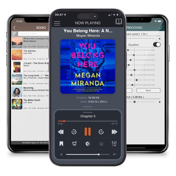 Download fo free audiobook You Belong Here: A Novel by Megan Miranda and listen anywhere on your iOS devices in the ListenBook app.