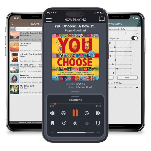 Download fo free audiobook You Choose: A new story every time – what will YOU choose? - You Choose by Pippa Goodhart and listen anywhere on your iOS devices in the ListenBook app.