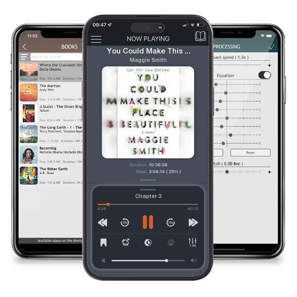 Download fo free audiobook You Could Make This Place Beautiful: A Memoir by Maggie Smith and listen anywhere on your iOS devices in the ListenBook app.