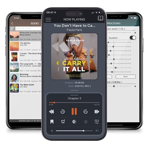 Download fo free audiobook You Don't Have to Carry It All: Ditch the Mom Guilt and Find... by Paula Faris and listen anywhere on your iOS devices in the ListenBook app.