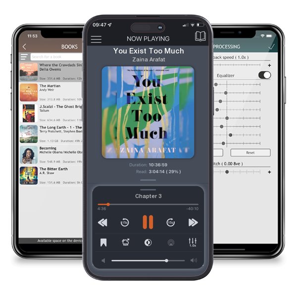 Download fo free audiobook You Exist Too Much by Zaina Arafat and listen anywhere on your iOS devices in the ListenBook app.