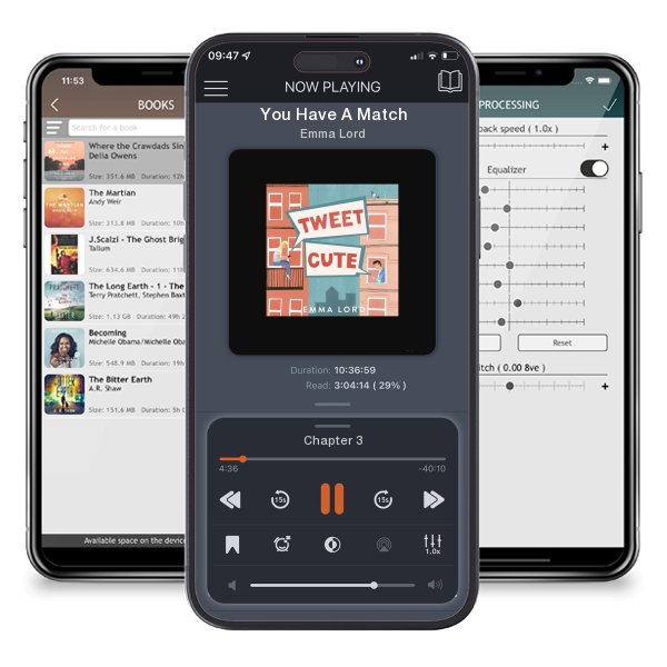 Download fo free audiobook You Have A Match by Emma Lord and listen anywhere on your iOS devices in the ListenBook app.
