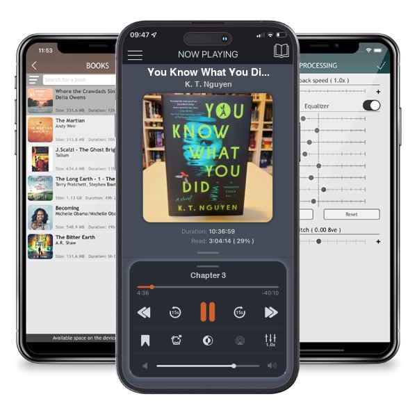 Download fo free audiobook You Know What You Did by K. T. Nguyen and listen anywhere on your iOS devices in the ListenBook app.