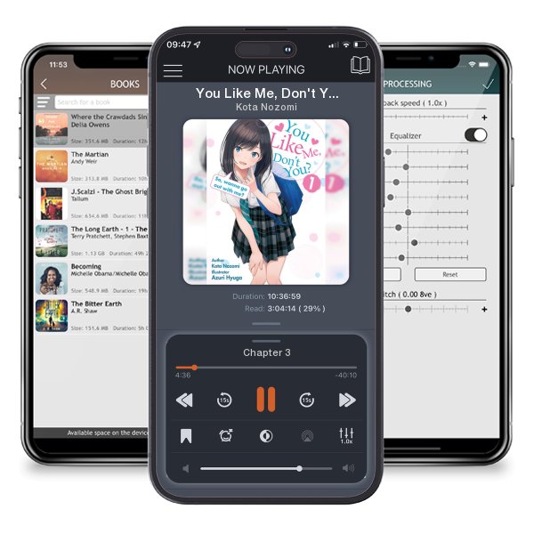 Download fo free audiobook You Like Me, Don't You? So, Wanna Go Out with Me? by Kota Nozomi and listen anywhere on your iOS devices in the ListenBook app.