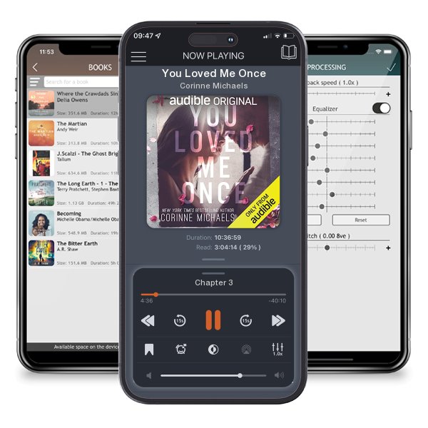 Download fo free audiobook You Loved Me Once by Corinne Michaels and listen anywhere on your iOS devices in the ListenBook app.