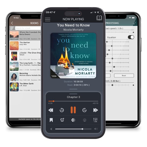 Download fo free audiobook You Need to Know by Nicola Moriarty and listen anywhere on your iOS devices in the ListenBook app.