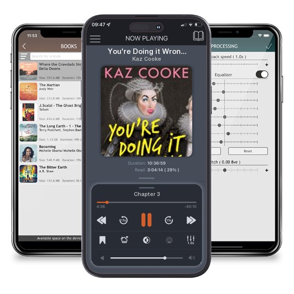 Download fo free audiobook You're Doing it Wrong by Kaz Cooke and listen anywhere on your iOS devices in the ListenBook app.
