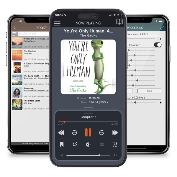 Download fo free audiobook You're Only Human: A Guide to Life by The Gecko and listen anywhere on your iOS devices in the ListenBook app.