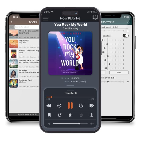 Download fo free audiobook You Rock My World by Camilla Isley and listen anywhere on your iOS devices in the ListenBook app.