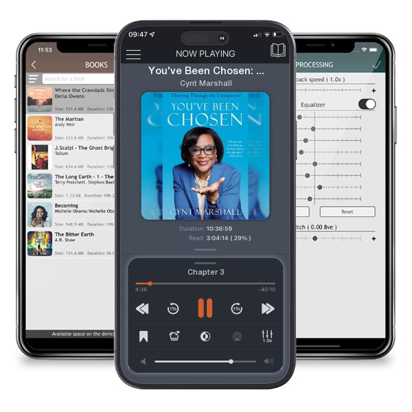 Download fo free audiobook You've Been Chosen: Thriving Through the Unexpected by Cynt Marshall and listen anywhere on your iOS devices in the ListenBook app.