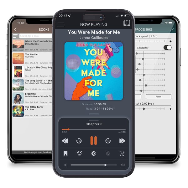 Download fo free audiobook You Were Made for Me by Jenna Guillaume and listen anywhere on your iOS devices in the ListenBook app.
