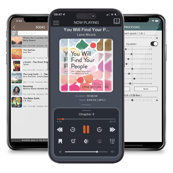Download fo free audiobook You Will Find Your People: How to Make Meaningful Friendships... by Lane Moore and listen anywhere on your iOS devices in the ListenBook app.