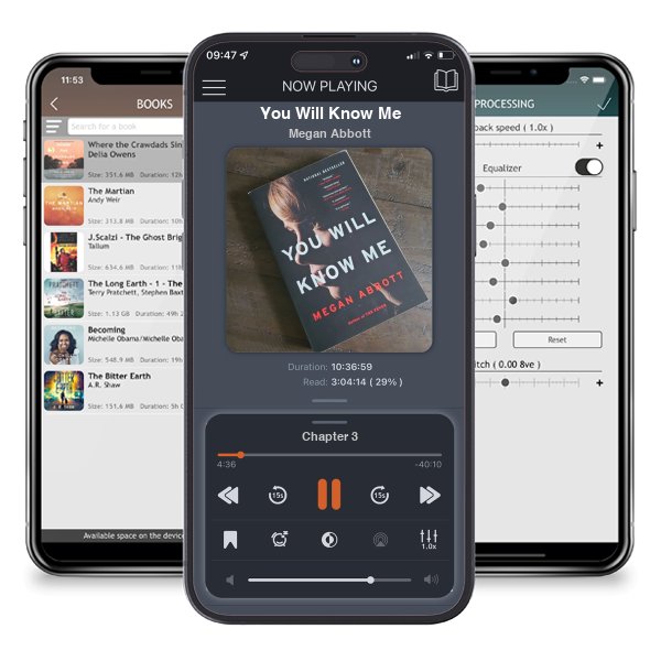 Download fo free audiobook You Will Know Me by Megan Abbott and listen anywhere on your iOS devices in the ListenBook app.