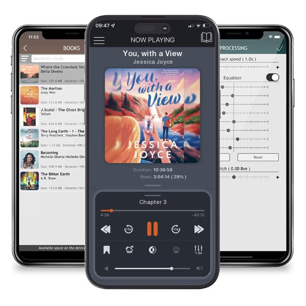Download fo free audiobook You, with a View by Jessica Joyce and listen anywhere on your iOS devices in the ListenBook app.