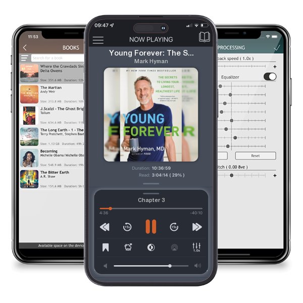 Download fo free audiobook Young Forever: The Secrets to Living Your Longest, Healthiest... by Mark Hyman and listen anywhere on your iOS devices in the ListenBook app.