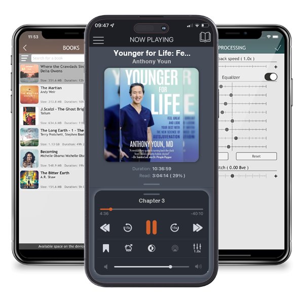 Download fo free audiobook Younger for Life: Feel Great and Look Your Best with the New... by Anthony Youn and listen anywhere on your iOS devices in the ListenBook app.