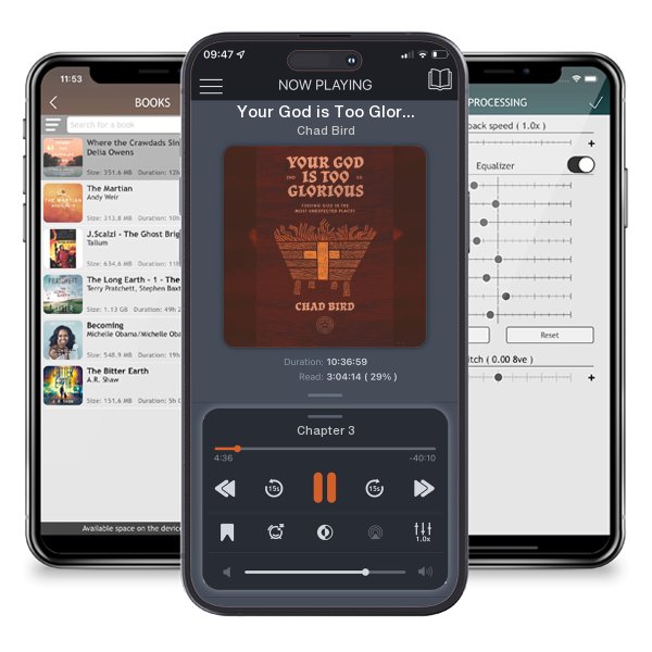 Download fo free audiobook Your God is Too Glorious: Finding God in the Most Unexpected Places by Chad Bird and listen anywhere on your iOS devices in the ListenBook app.