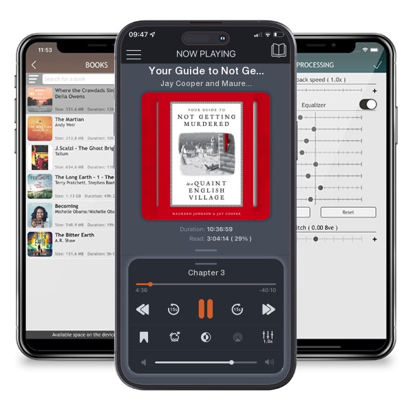 Download fo free audiobook Your Guide to Not Getting Murdered in a Quaint English Village by Jay Cooper and Maureen Johnson and listen anywhere on your iOS devices in the ListenBook app.