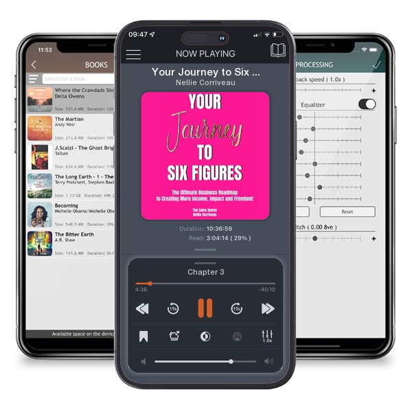 Download fo free audiobook Your Journey to Six Figures by Nellie Corriveau and listen anywhere on your iOS devices in the ListenBook app.