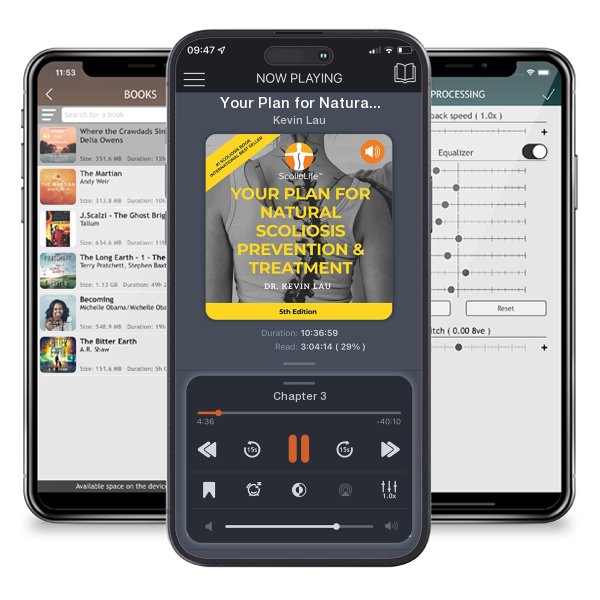 Download fo free audiobook Your Plan for Natural Scoliosis Prevention & Treatment by Kevin Lau and listen anywhere on your iOS devices in the ListenBook app.