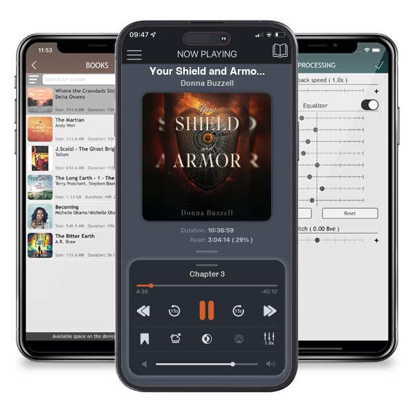 Download fo free audiobook Your Shield and Armor by Donna Buzzell and listen anywhere on your iOS devices in the ListenBook app.