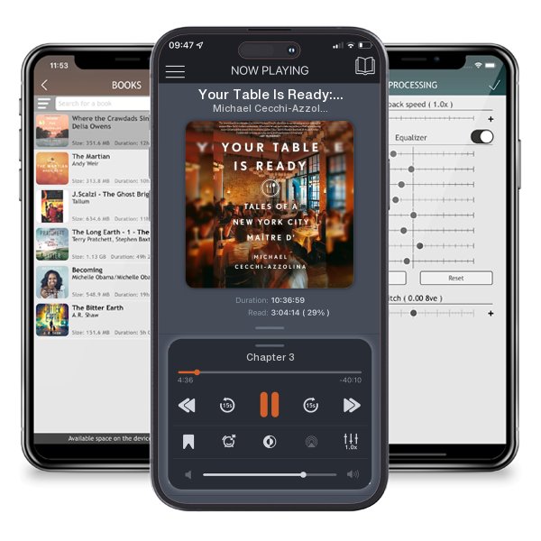 Download fo free audiobook Your Table Is Ready: Tales of a New York City Maître D' by Michael Cecchi-Azzolina and listen anywhere on your iOS devices in the ListenBook app.