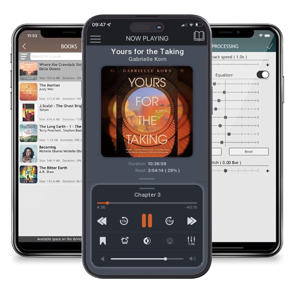 Download fo free audiobook Yours for the Taking by Gabrielle Korn and listen anywhere on your iOS devices in the ListenBook app.
