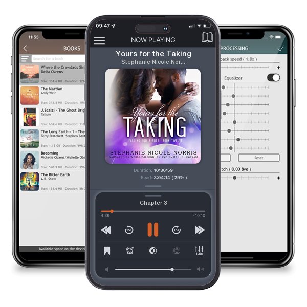 Download fo free audiobook Yours for the Taking by Stephanie Nicole Norris and listen anywhere on your iOS devices in the ListenBook app.