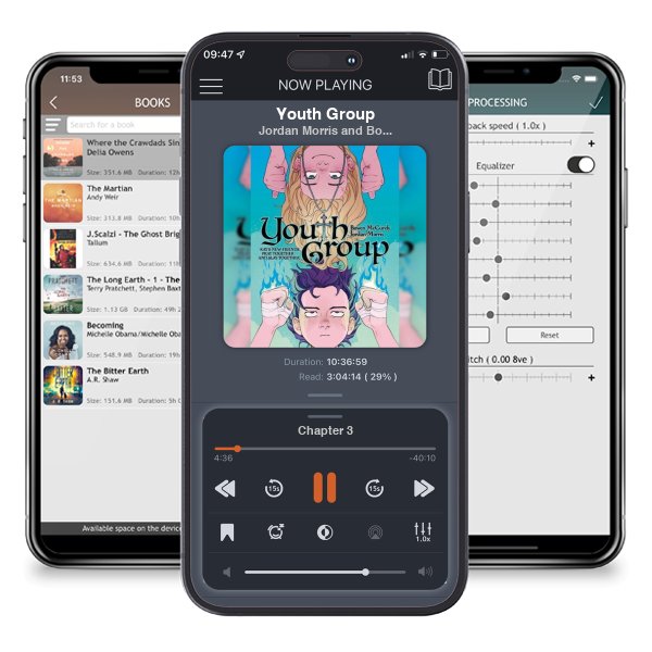 Download fo free audiobook Youth Group by Jordan Morris and Bowen McCurdy and listen anywhere on your iOS devices in the ListenBook app.