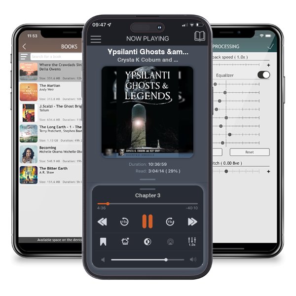 Download fo free audiobook Ypsilanti Ghosts & Legends by Crysta K Coburn and Kay Gray and listen anywhere on your iOS devices in the ListenBook app.