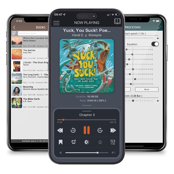 Download fo free audiobook Yuck, You Suck!: Poems about Animals That Sip, Slurp, Suck by Heidi E. y. Stemple and listen anywhere on your iOS devices in the ListenBook app.
