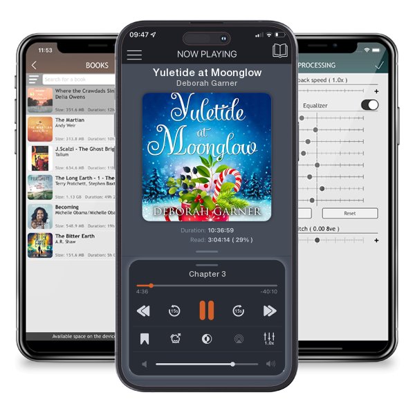 Download fo free audiobook Yuletide at Moonglow by Deborah Garner and listen anywhere on your iOS devices in the ListenBook app.