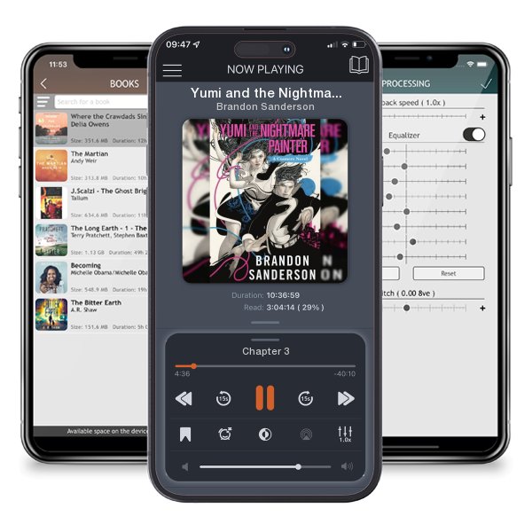 Download fo free audiobook Yumi and the Nightmare Painter: A Cosmere Novel by Brandon Sanderson and listen anywhere on your iOS devices in the ListenBook app.