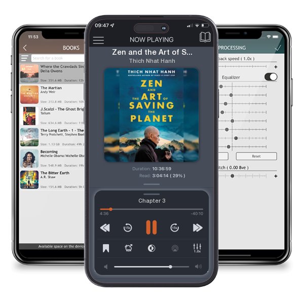 Download fo free audiobook Zen and the Art of Saving the Planet by Thich Nhat Hanh and listen anywhere on your iOS devices in the ListenBook app.