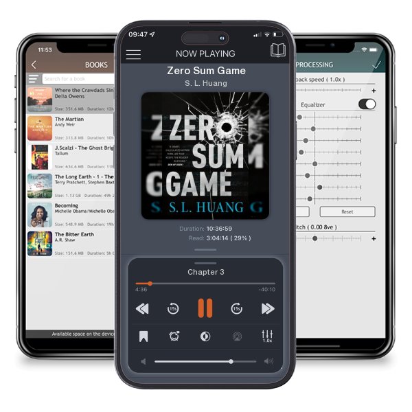 Download fo free audiobook Zero Sum Game by S. L. Huang and listen anywhere on your iOS devices in the ListenBook app.