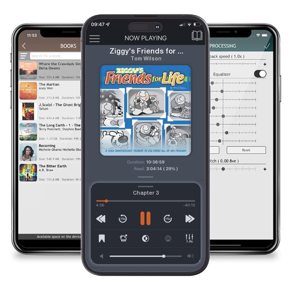 Download fo free audiobook Ziggy's Friends for Life by Tom Wilson and listen anywhere on your iOS devices in the ListenBook app.