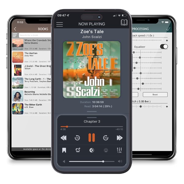 Download fo free audiobook Zoe's Tale by John Scalzi and listen anywhere on your iOS devices in the ListenBook app.