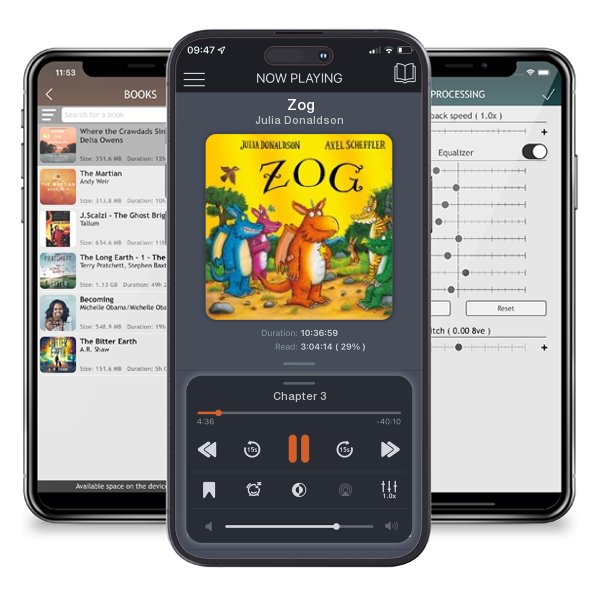Download fo free audiobook Zog by Julia Donaldson and listen anywhere on your iOS devices in the ListenBook app.