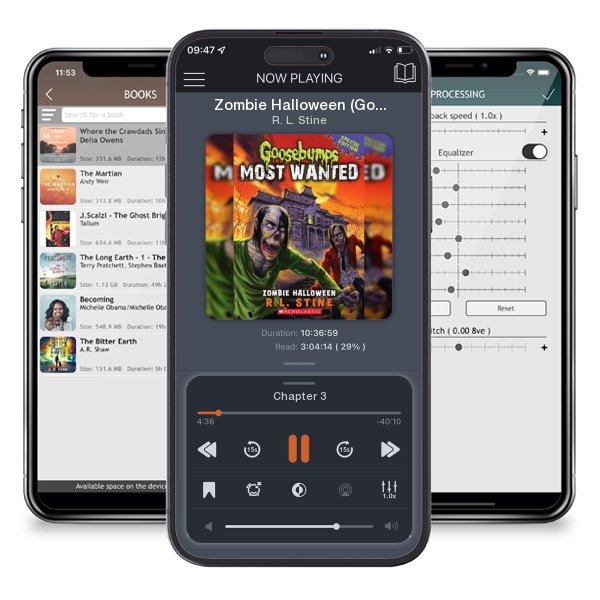 Download fo free audiobook Zombie Halloween (Goosebumps Most Wanted: Special Edition #1) (Goosebumps Most Wanted Special Edition #1) by R. L. Stine and listen anywhere on your iOS devices in the ListenBook app.