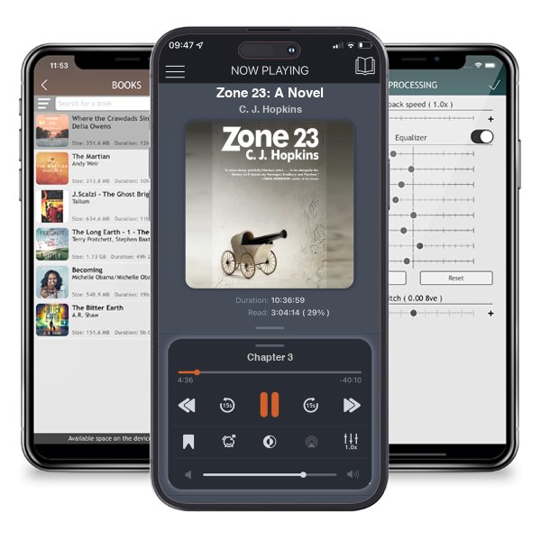 Download fo free audiobook Zone 23: A Novel by C. J. Hopkins and listen anywhere on your iOS devices in the ListenBook app.