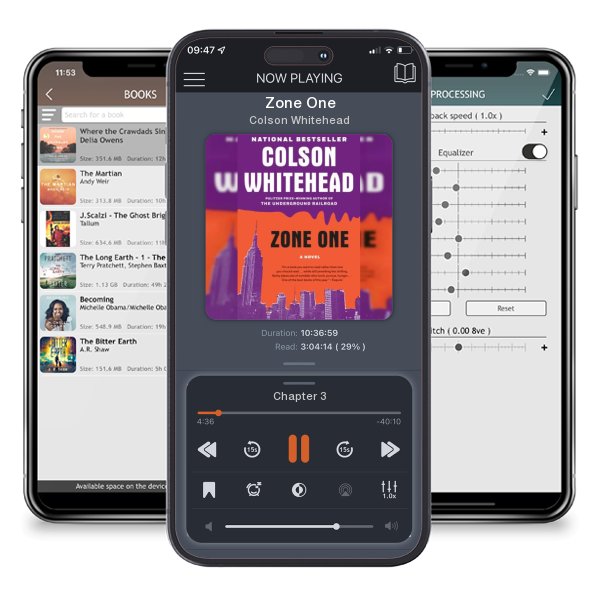 Download fo free audiobook Zone One by Colson Whitehead and listen anywhere on your iOS devices in the ListenBook app.