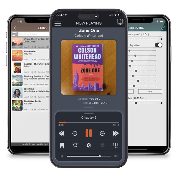 Download fo free audiobook Zone One by Colson Whitehead and listen anywhere on your iOS devices in the ListenBook app.