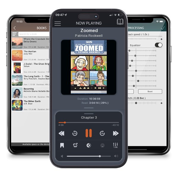 Download fo free audiobook Zoomed by Patricia Rockwell and listen anywhere on your iOS devices in the ListenBook app.