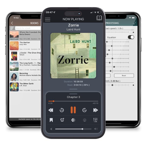 Download fo free audiobook Zorrie by Laird Hunt and listen anywhere on your iOS devices in the ListenBook app.